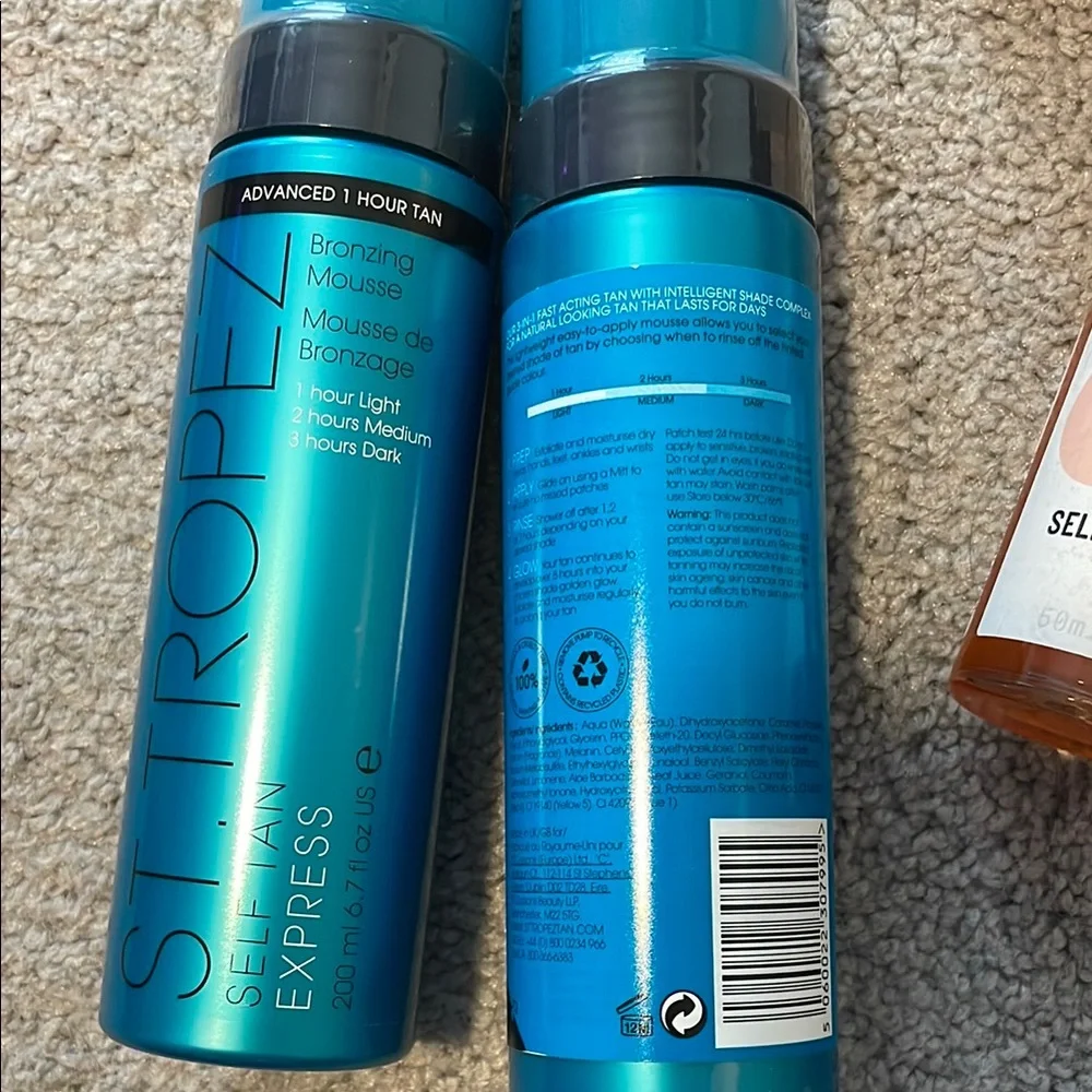 Self tan bundle Unopened: St. Tropez, Isle Paradise Drops, Dolce Glow drops - Picture 3 of 7